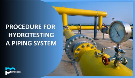 hydrostatic test procedure for pipelines